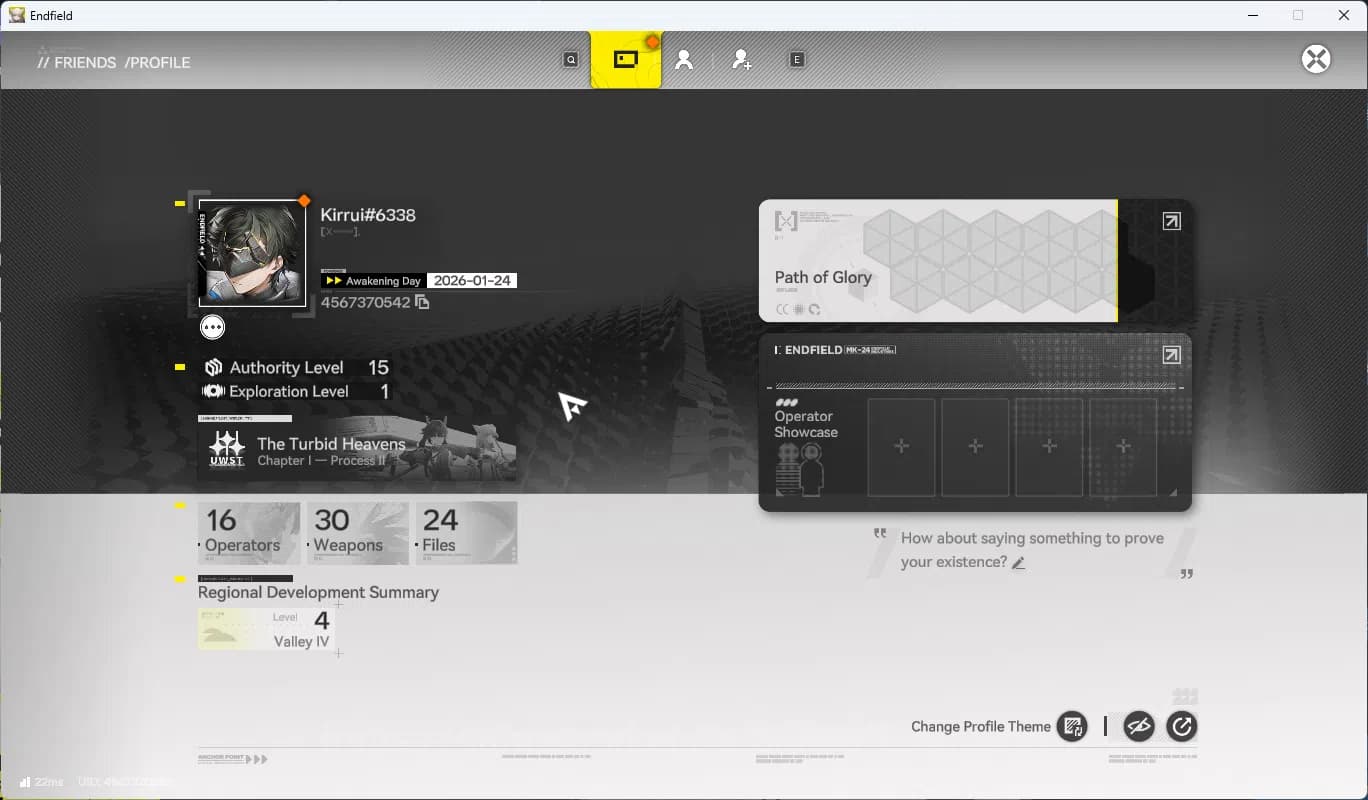 Arknights: Endfield Accounts ASIA | LVL 15 | Day 2 Sign-in 6-Star Laevatain | image 10