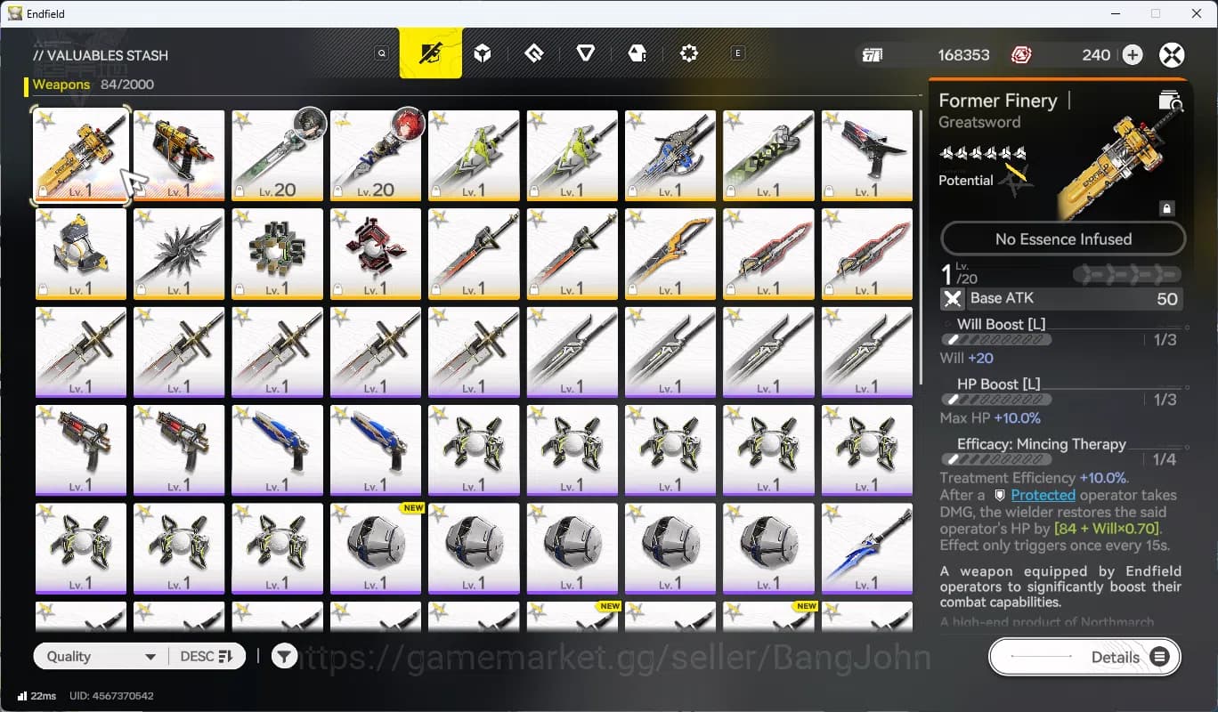 Arknights: Endfield Accounts ASIA | LVL 15 | Day 2 Sign-in 6-Star Laevatain | image 3