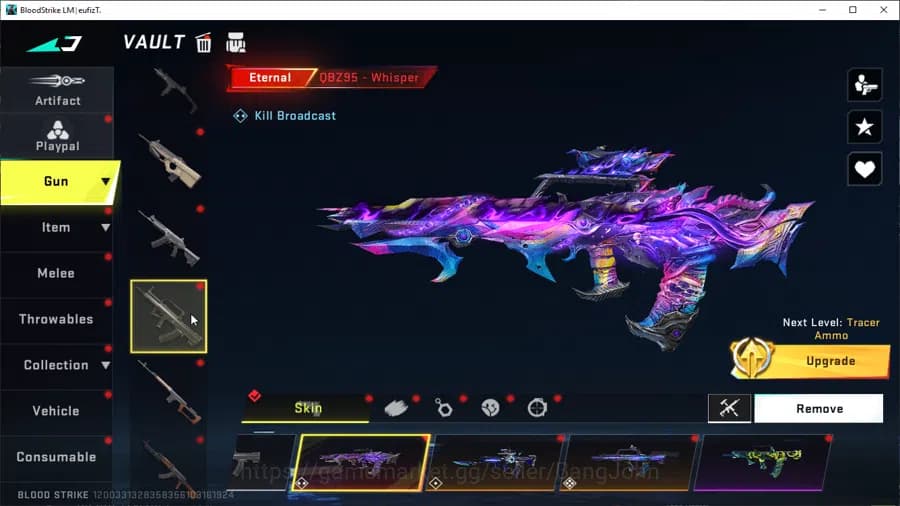 Blood Strike Accounts ASIA|7 Eternal weapon,1 Eternal striker|Eternal MP image 10