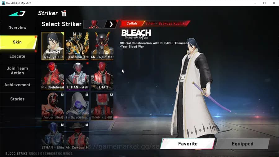 Blood Strike Accounts ASIA|7 Eternal weapon,1 Eternal striker|Eternal MP image 3