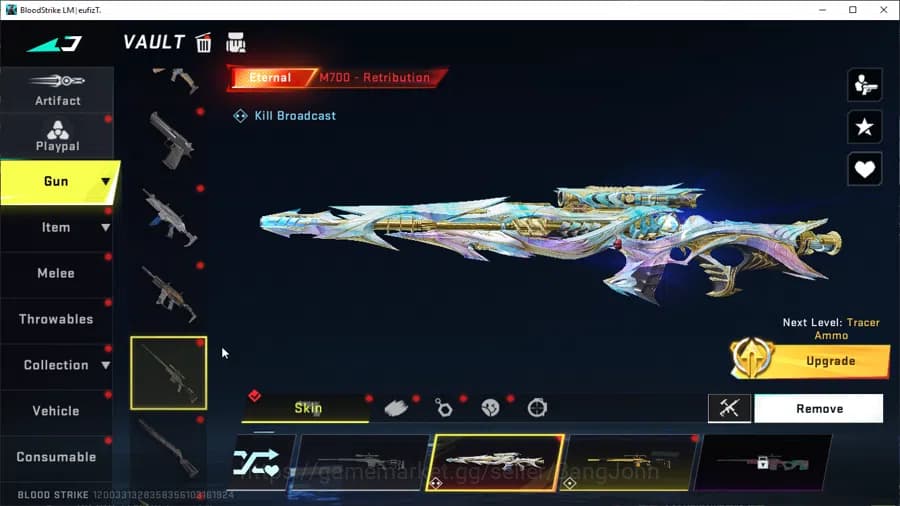 Blood Strike Accounts ASIA|7 Eternal weapon,1 Eternal striker|Eternal MP image 8