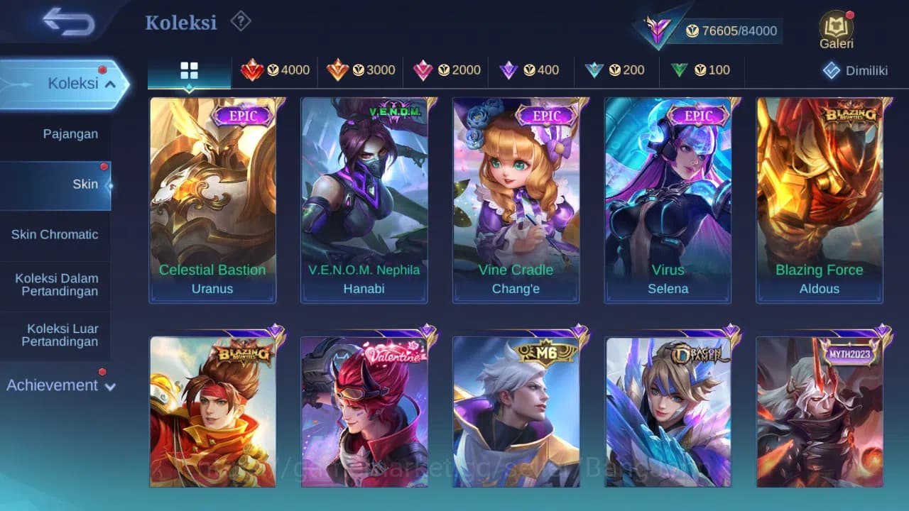 Mobile Legends: Bang Bang Accounts GLOBAL Hero 132 Skin 280 | Prime Claude Beatrix | image 7