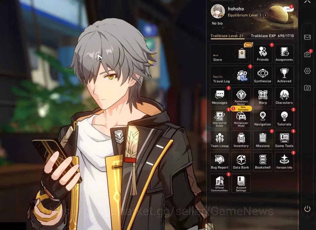 Honkai Star Rail Accounts ASIA|TL 21|2 Golden Comp|3 Limited| SW 999, Sparkl image 1