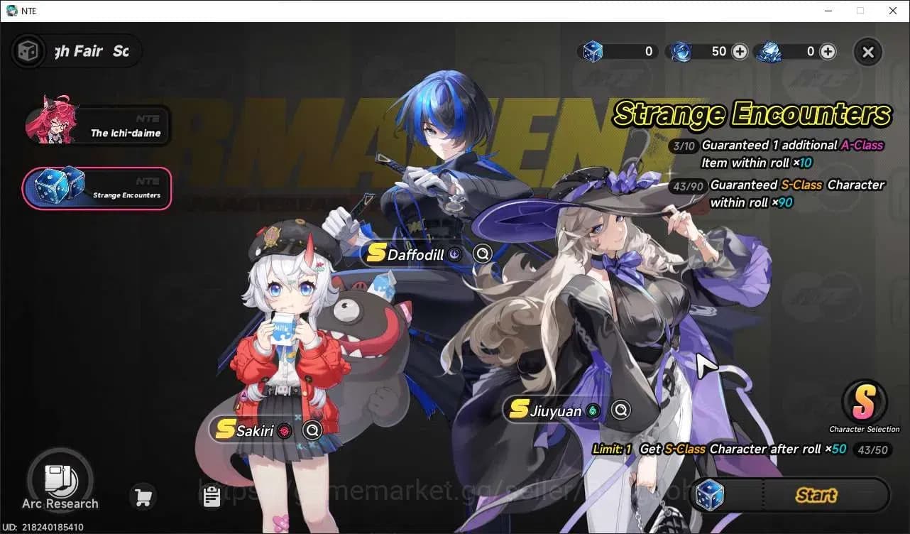 Neverness to Everness Accounts SEA | Starter Lv 3 | 1 SSR (Nanally)+ 5 SR + Glide image 2