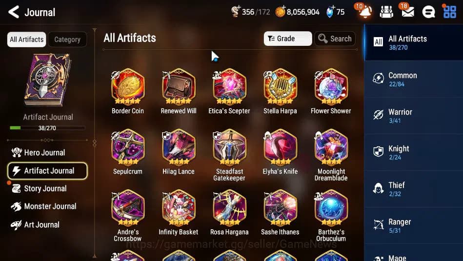 Epic Seven Accounts GLOBAL Unverif|New Era|2 ML(Salome,EW Ludwig)+Fenn image 19