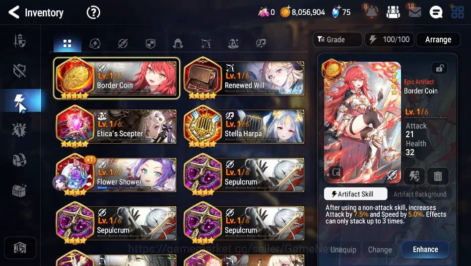 Epic Seven Accounts GLOBAL Unverif|New Era|2 ML(Salome,EW Ludwig)+Fenn image 8
