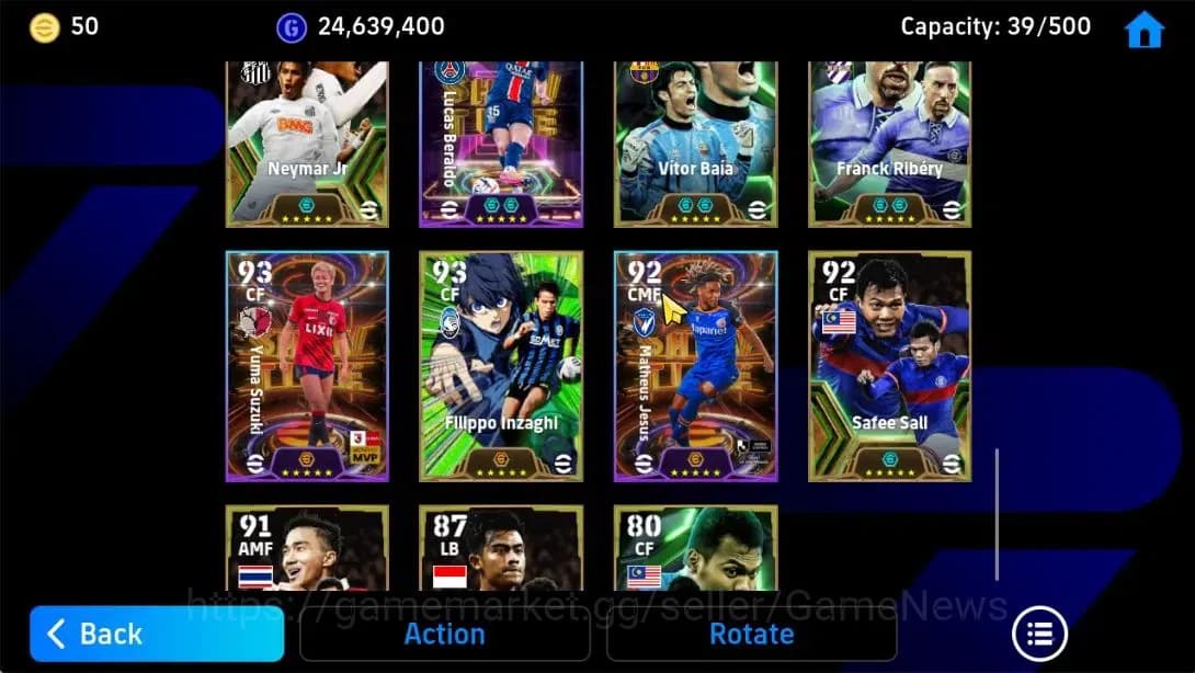 eFootball Accounts Android|2 Big Time(Raul,Roberto Carlos),Lionel Mes image 9