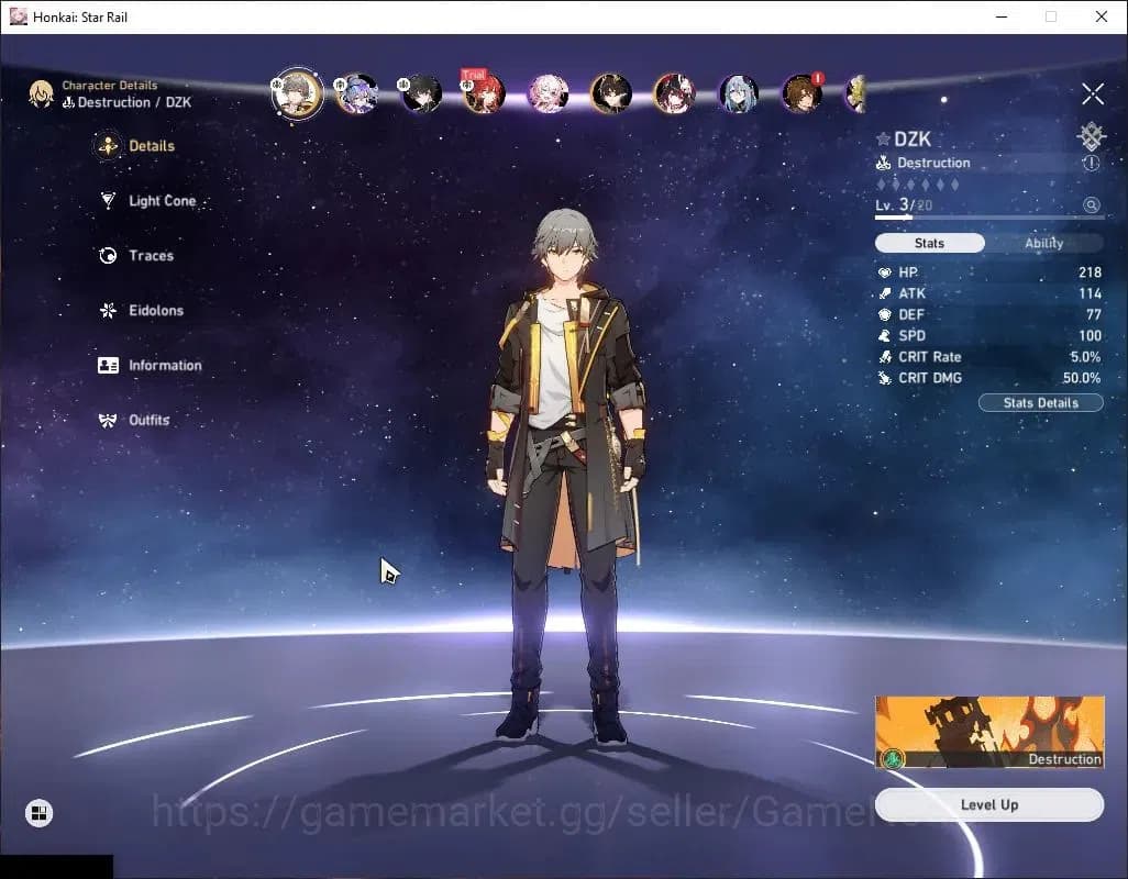 Honkai Star Rail Accounts Asia|TL 3|2 Golden Companion|3 limited|Silver Wolf image 14
