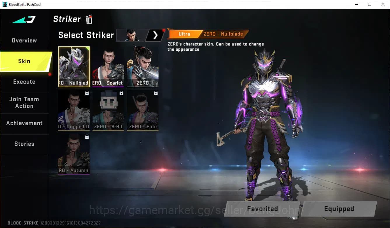 Blood Strike Accounts ASIA||ULTRA=M4A1,FAL|COLLAB=QBZ95|MORE DETAIL CEK image 10