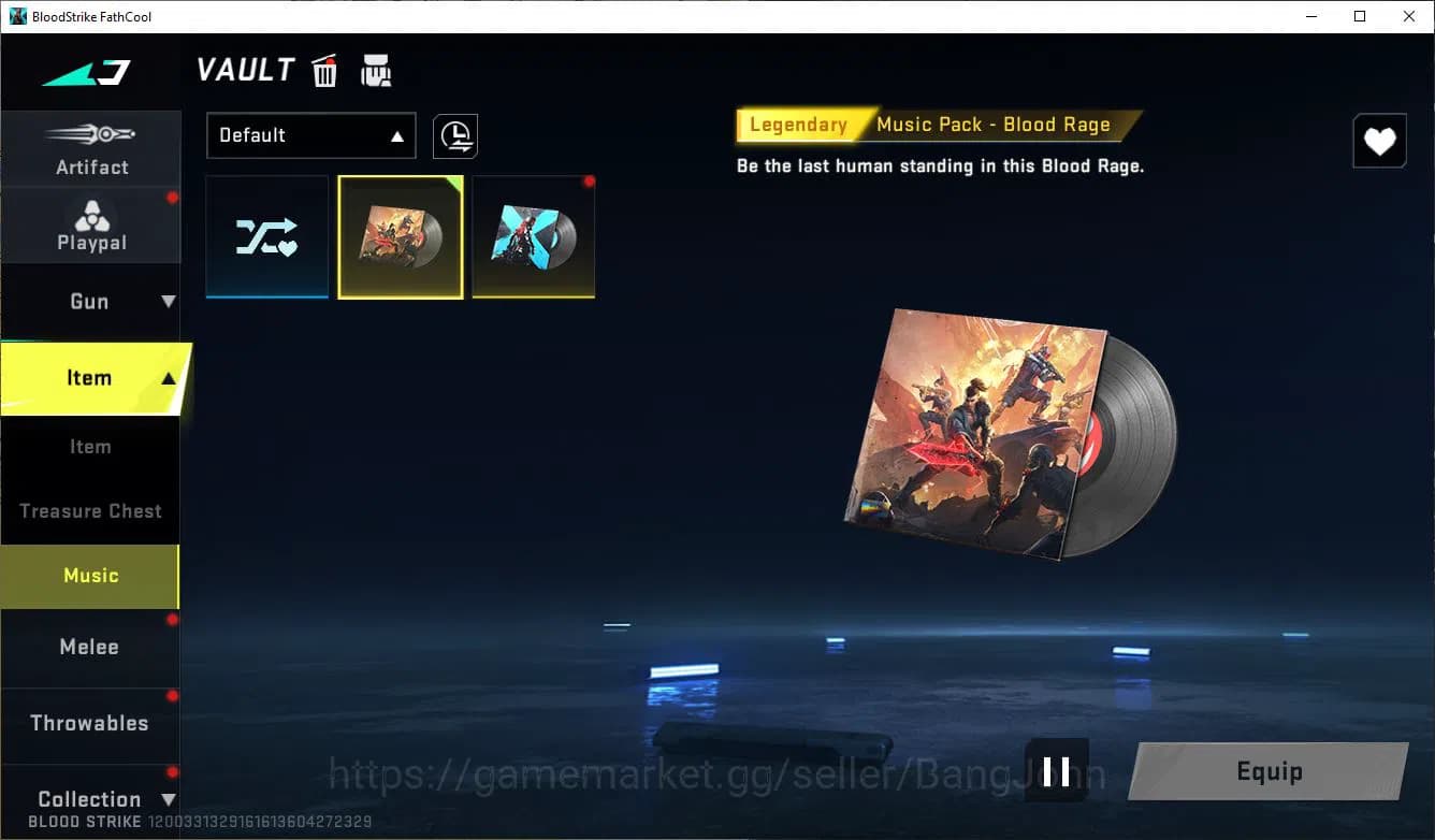 Blood Strike Accounts ASIA||ULTRA=M4A1,FAL|COLLAB=QBZ95|MORE DETAIL CEK image 2