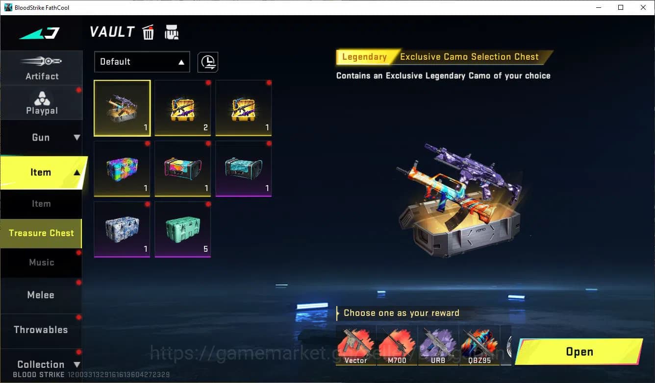 Blood Strike Accounts ASIA||ULTRA=M4A1,FAL|COLLAB=QBZ95|MORE DETAIL CEK image 3