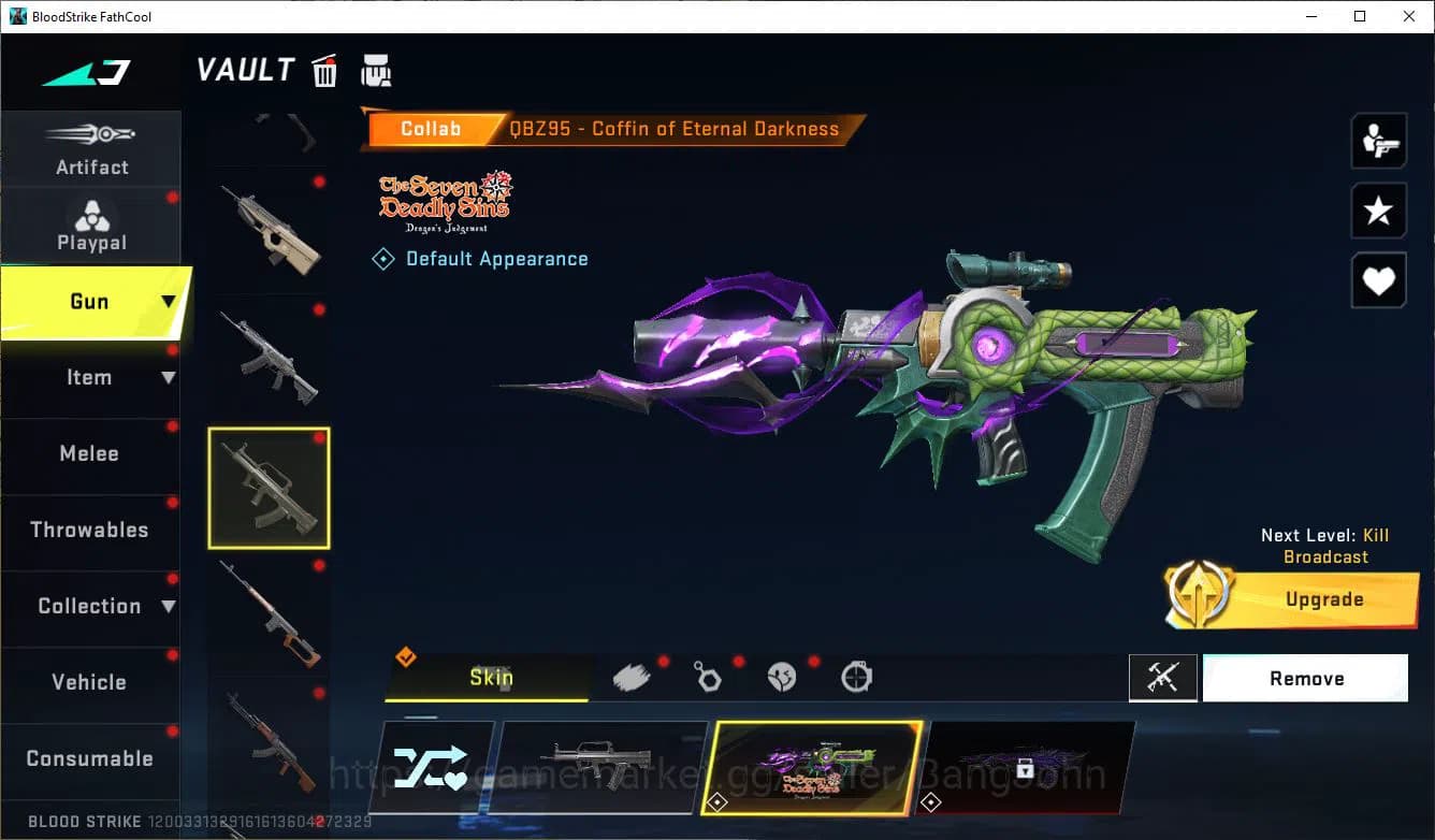 Blood Strike Accounts ASIA||ULTRA=M4A1,FAL|COLLAB=QBZ95|MORE DETAIL CEK image 5