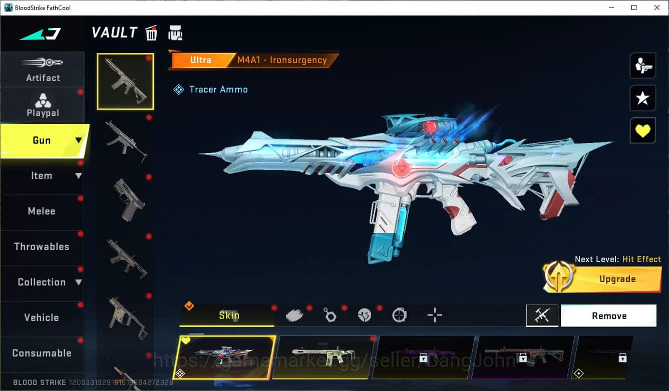 Blood Strike Accounts ASIA||ULTRA=M4A1,FAL|COLLAB=QBZ95|MORE DETAIL CEK image 7