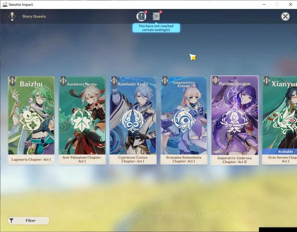 Genshin Impact Accounts ASIA|AR53|4Limited+1(*5Weapon)|Eula,Kazuha,Mualani image 10