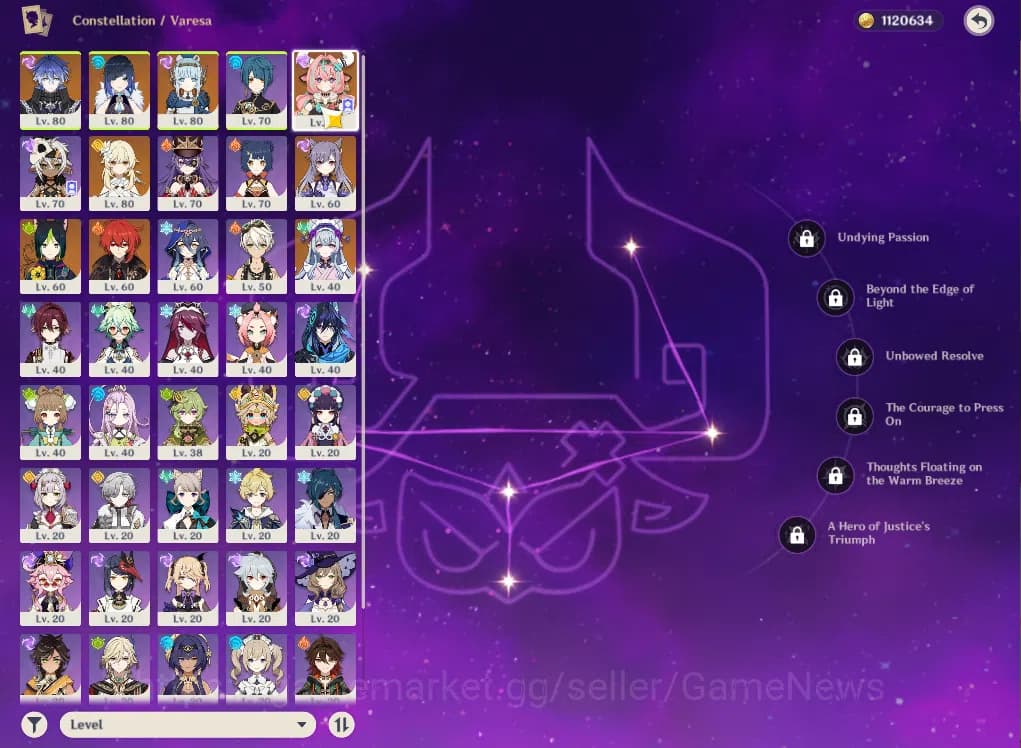 Genshin Impact Accounts ASIA|AR55|PreamTeam Flins|4Limited+34(*4Character) image 6