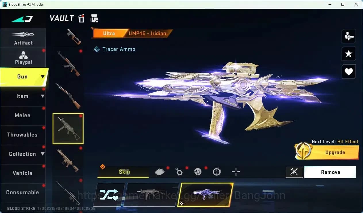 Blood Strike Accounts ASIA | Collab QBZ95-Coffin Of Eternal | Limited MP image 19