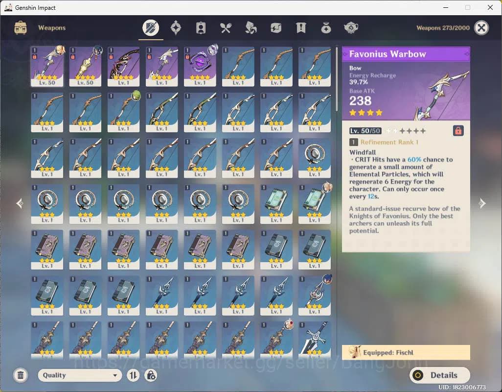Genshin Impact Accounts ASIA|AR 35|2 limit| Lauma, Yumemi Mizuki,etc|Low E image 15