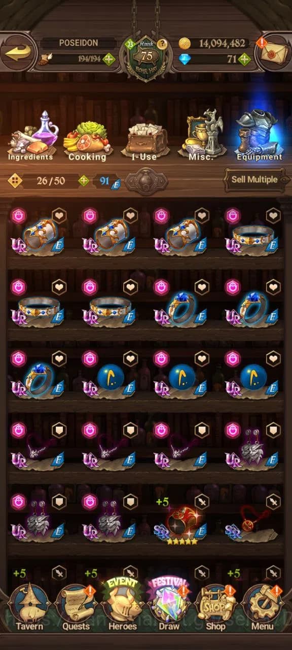 The Seven Deadly Sins: Grand Cross Accounts ASIA | 3.5M | 1 LR |Salos, ODK, Merlin Esca, Full image 2