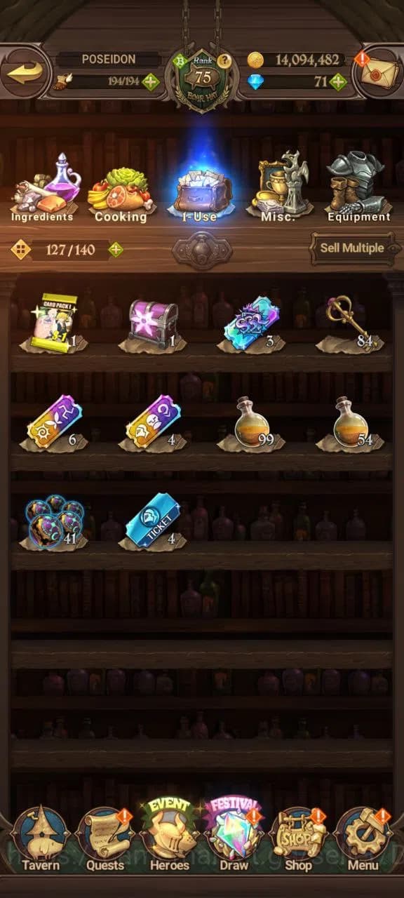 The Seven Deadly Sins: Grand Cross Accounts ASIA | 3.5M | 1 LR |Salos, ODK, Merlin Esca, Full image 6