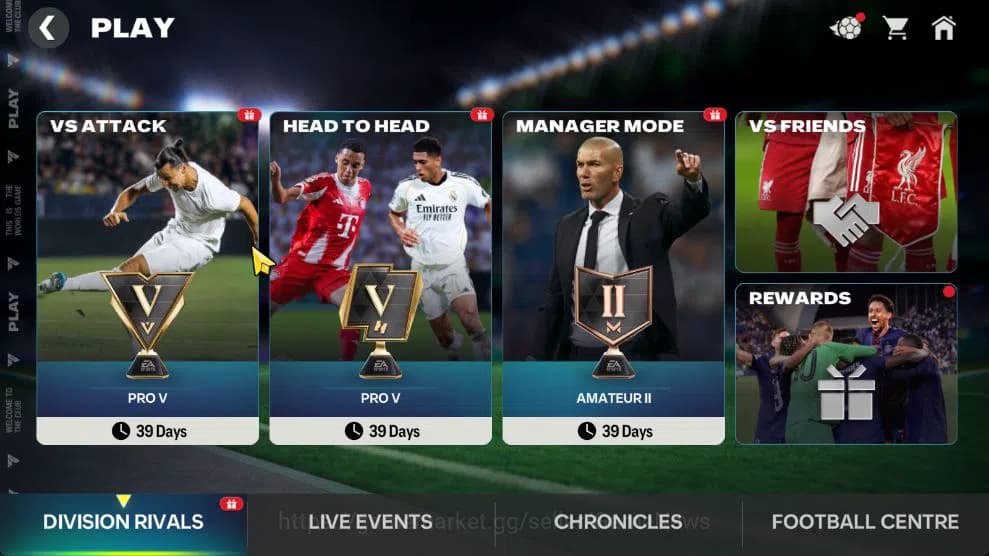 EA SPORTS FC Mobile Accounts OVR 120/86B Value|Starting11|14 Full EVO (C Ronald image 3