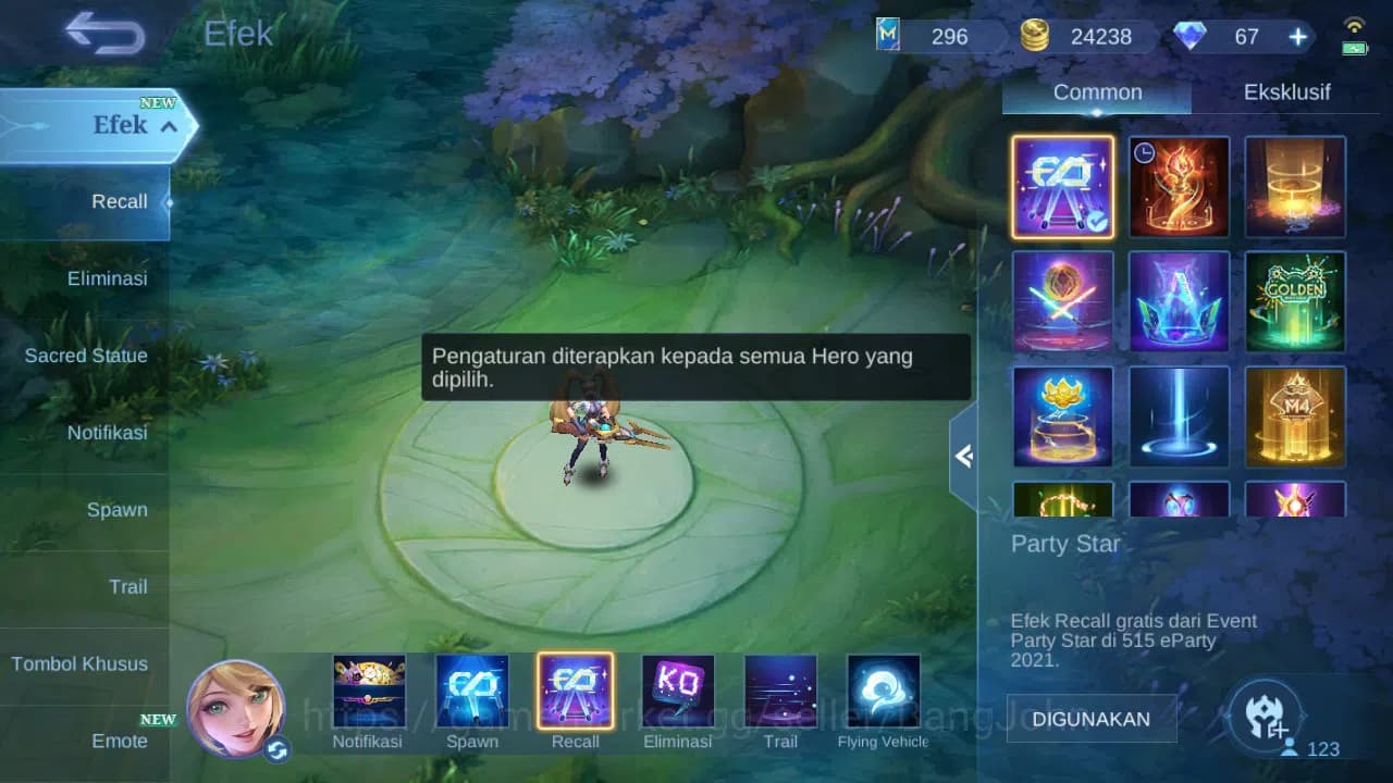 Mobile Legends: Bang Bang Accounts GLOBAL Hero 123 Skin 302 | JJK Yin | Aspir Vexana image 10