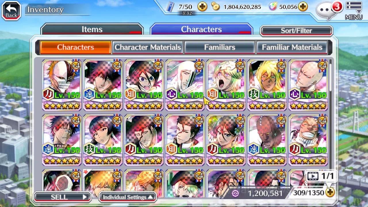 Bleach: Brave Souls Accounts GLOBAL|50K Orb|SoulRaper(Shunsui,Jushiro),TYBW25 J image 2
