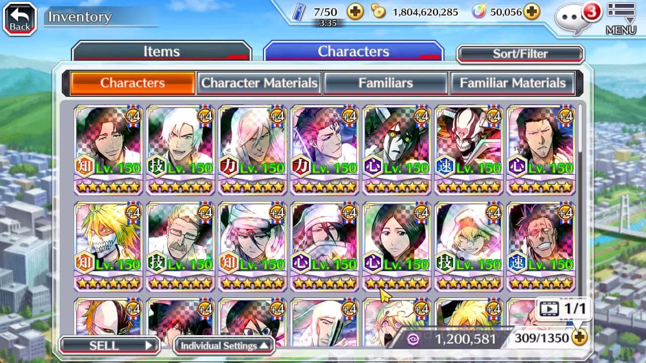Bleach: Brave Souls Accounts GLOBAL|50K Orb|SoulRaper(Shunsui,Jushiro),TYBW25 J image 6