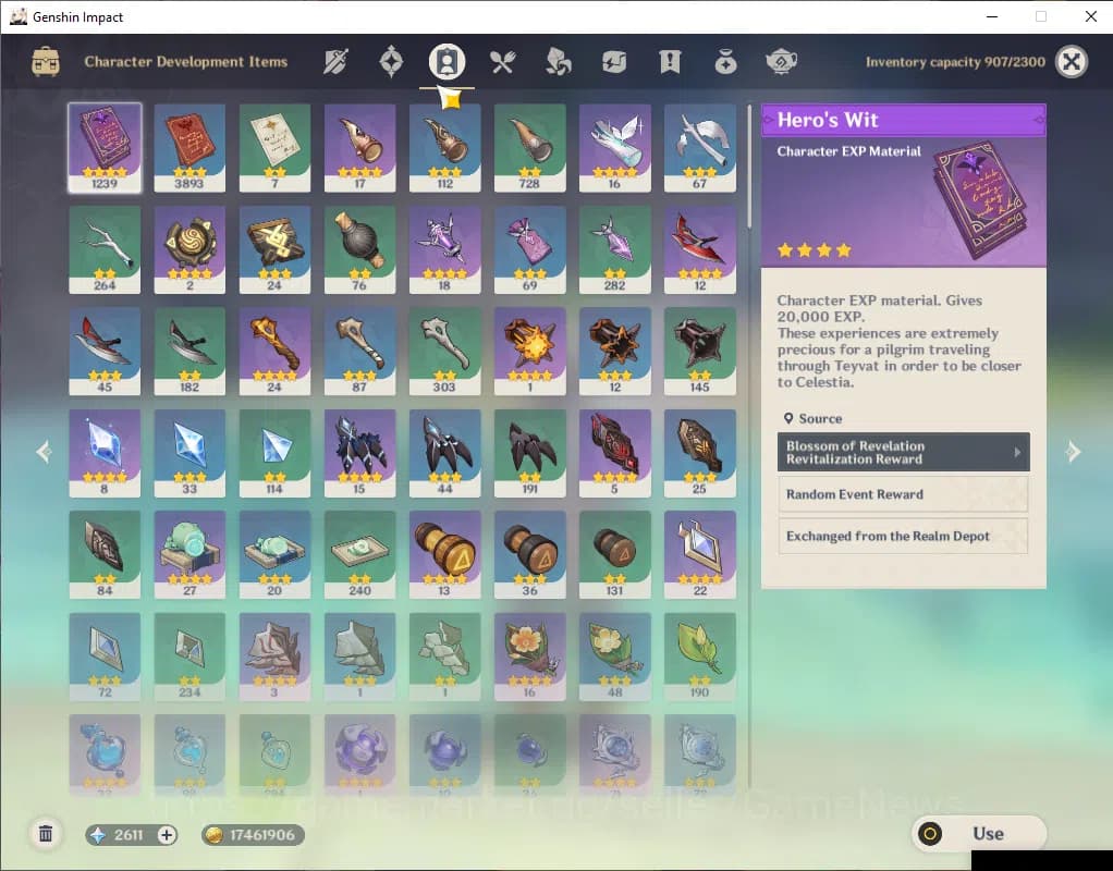 Genshin Impact Accounts ASIA|AR 59|8 Limited+13(*5WEP)|(WandererC1,Arlecch image 10