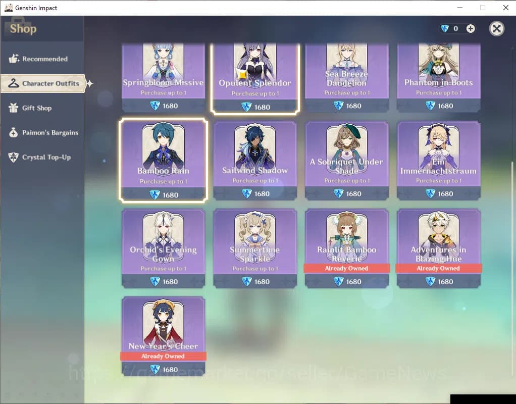 Genshin Impact Accounts ASIA|AR 59|8 Limited+13(*5WEP)|(WandererC1,Arlecch image 13