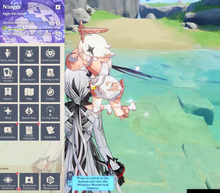 Genshin Impact Accounts ASIA|AR 59|8 Limited+13(*5WEP)|(WandererC1,Arlecch image 16