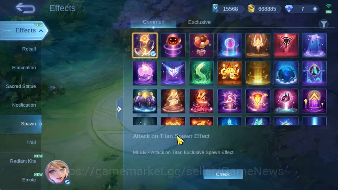 Mobile Legends: Bang Bang Accounts Hero 132|Skin 401|High Immo 327+Good WR|Legend Val image 20