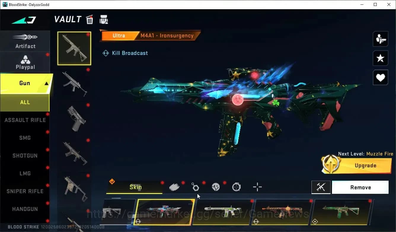 Blood Strike Accounts ASIA|Collab 7DS Karl98,QBZ95,AOT-KAG6,FAL,Anniv FA image 13