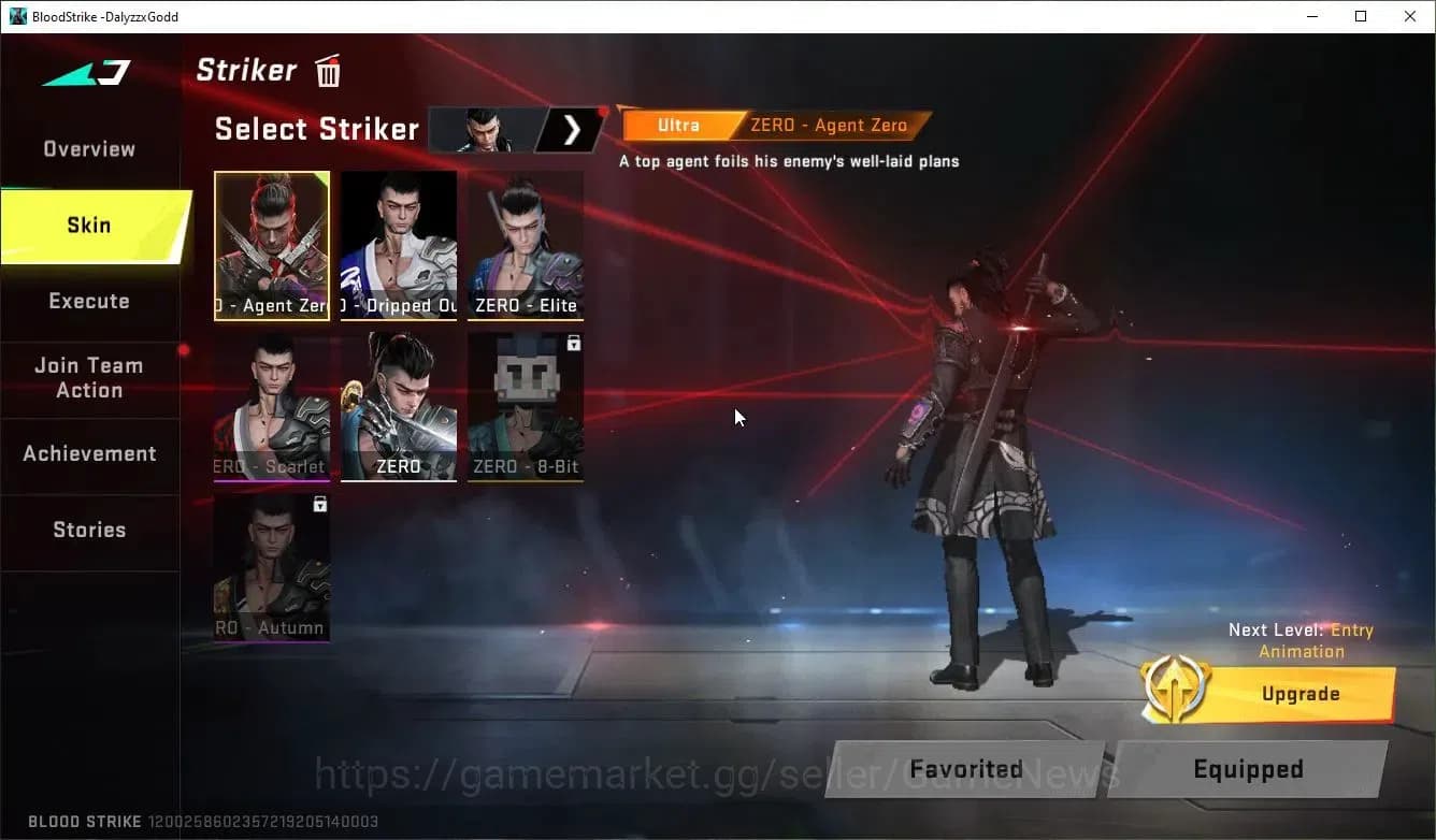 Blood Strike Accounts ASIA|Collab 7DS Karl98,QBZ95,AOT-KAG6,FAL,Anniv FA image 3