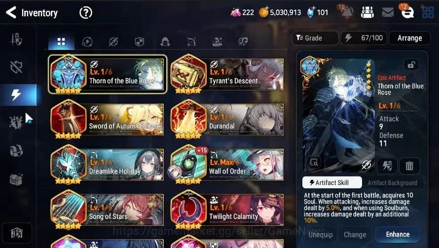 Epic Seven Accounts GLOBAL|UnVerif|6 ML(NM Luna,Harsetti,Straze,NC Lan image 18