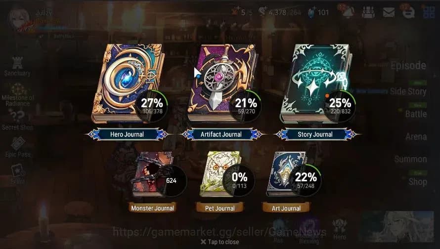 Epic Seven Accounts GLOBAL|UnVerif|6 ML(NM Luna,Harsetti,Straze,NC Lan image 3