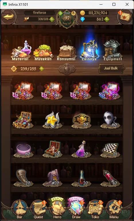 The Seven Deadly Sins: Grand Cross Accounts ASIA| 3.07M CC | 1LR Ekizabeth| UR Salos, Merlin&E image 6