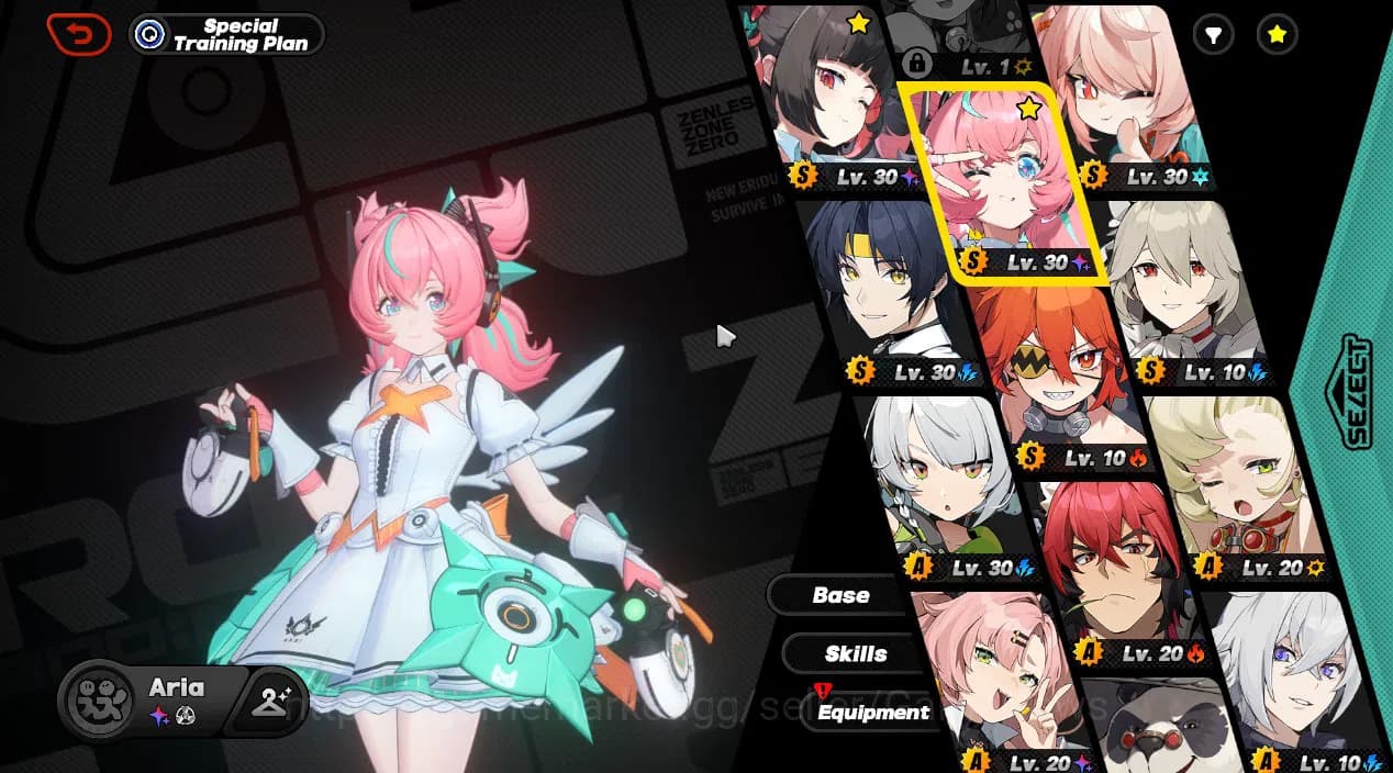 Zenless Zone Zero Accounts ASIA IK 35|S1 CH4|4 Limited 2 Member AOD[(Aria,Nan image 1