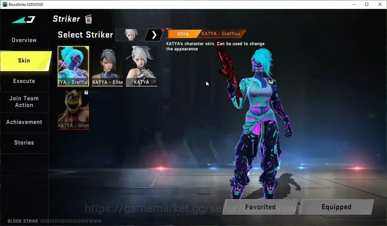 Blood Strike Accounts ASIA|ETERNAL MP5-Dominator+13 ULTRA[Nova-Rosa,Katy image 3
