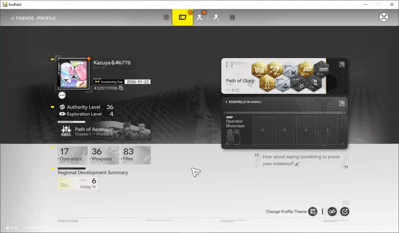 Arknights: Endfield Accounts Mid Game | ASIA | laevatain | ardelia | Lifeng | M image 14