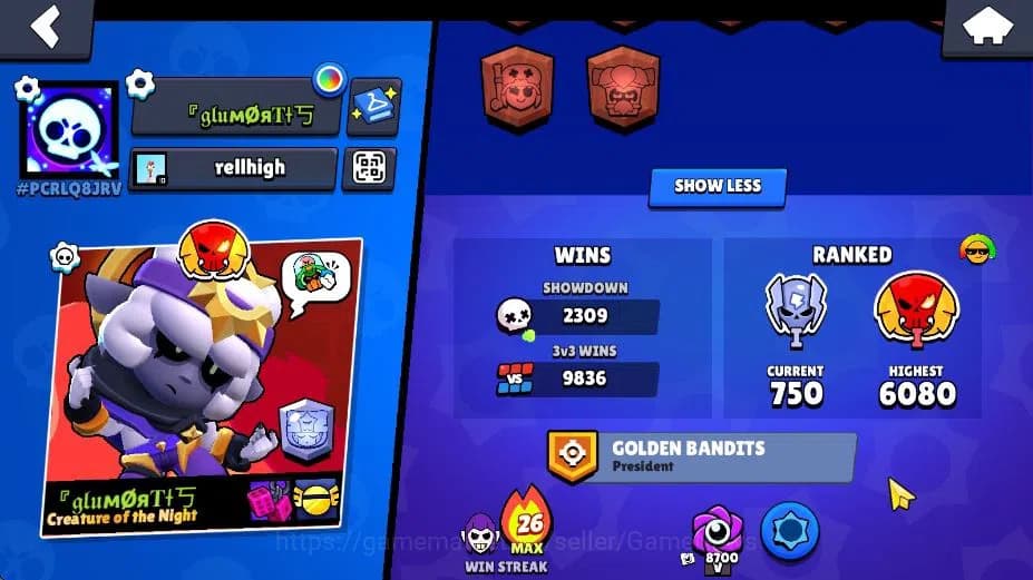 Brawl Stars Accounts Lv 139 32K Trophy|92 Brawler 15 Max Lv UL Kaze|4 H image 3
