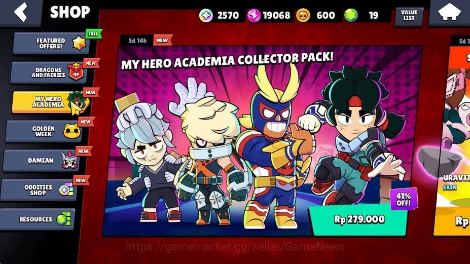 Brawl Stars Accounts Lv 139 32K Trophy|92 Brawler 15 Max Lv UL Kaze|4 H image 6