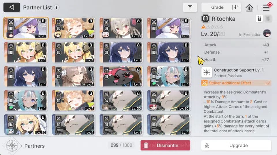 Chaos Zero Nightmare Accounts GLOBAL Lv41|5 SSR[Heidemarie,Tiphera,Veronica,Luke image 15