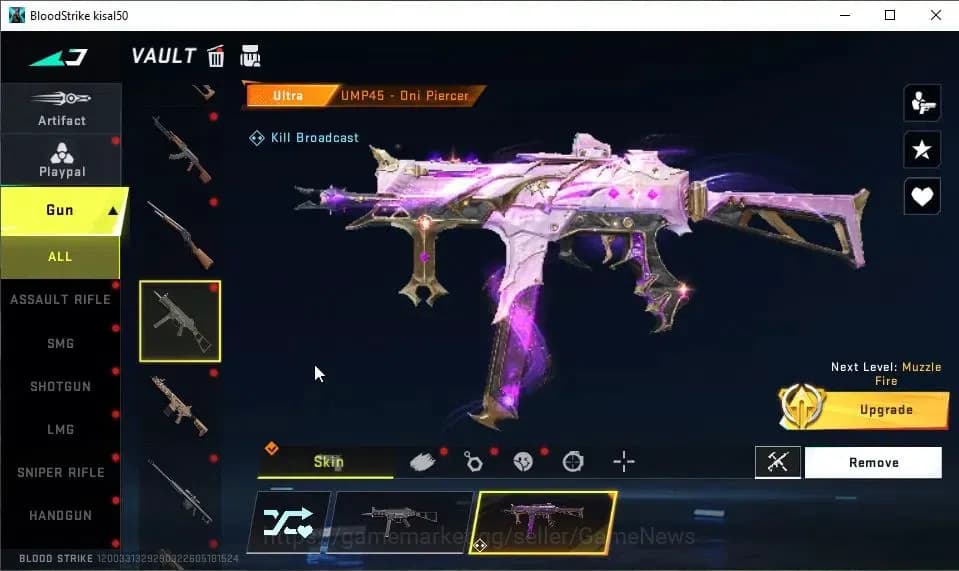 Blood Strike Accounts ASIA|Melee ULTRA Butterfly Knife|10 ULTRA[ZERO,EMM image 11