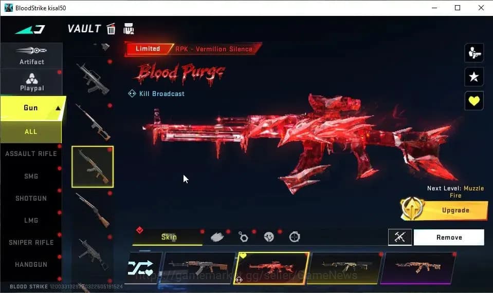 Blood Strike Accounts ASIA|Melee ULTRA Butterfly Knife|10 ULTRA[ZERO,EMM image 12
