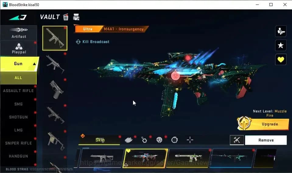 Blood Strike Accounts ASIA|Melee ULTRA Butterfly Knife|10 ULTRA[ZERO,EMM image 15