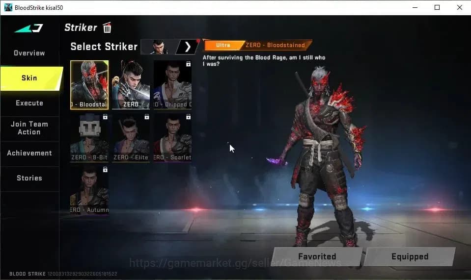 Blood Strike Accounts ASIA|Melee ULTRA Butterfly Knife|10 ULTRA[ZERO,EMM image 3