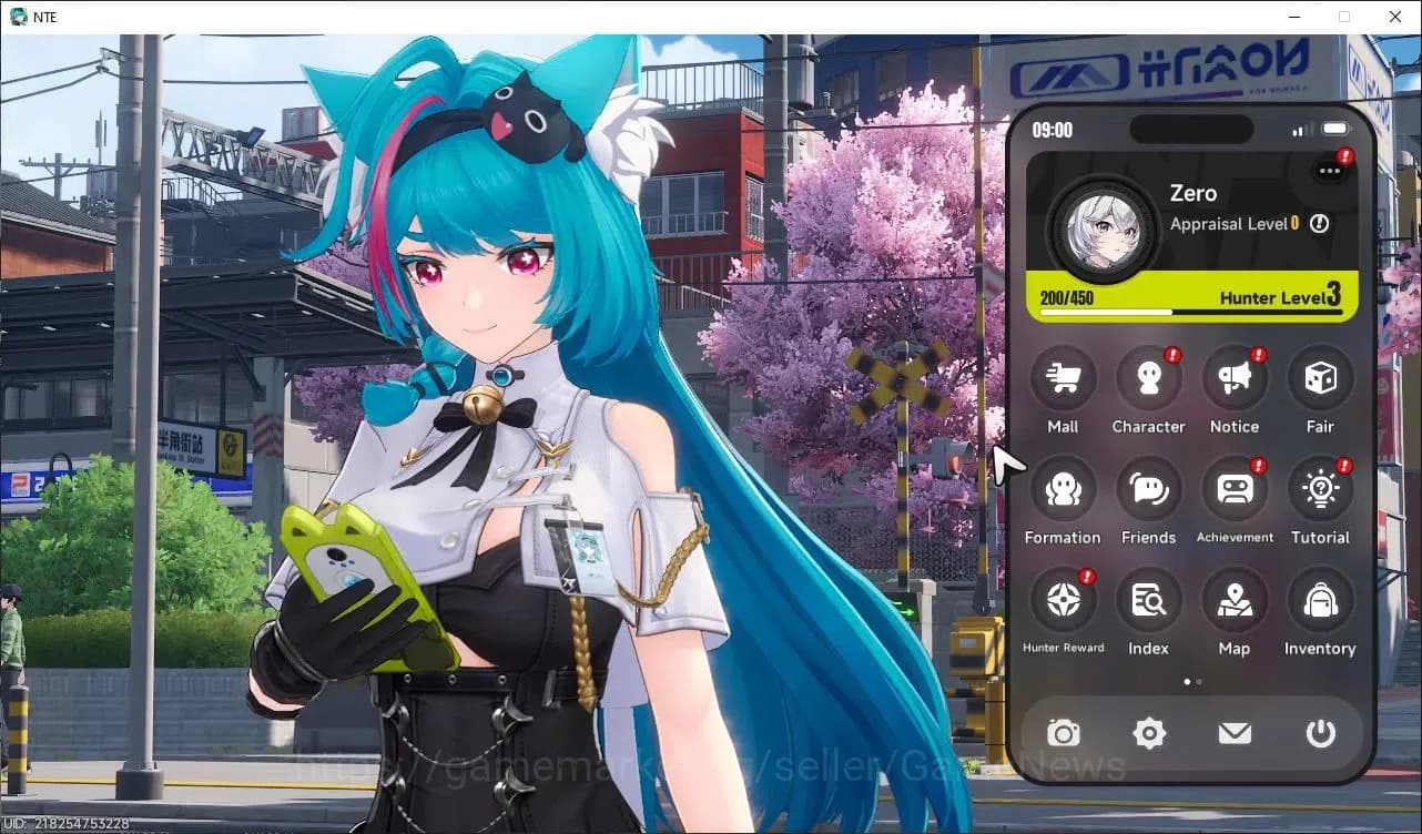 Neverness to Everness Accounts Global NA |HL 3| 2 SSR Hotori, Sakiri + Sign |Sele image 3