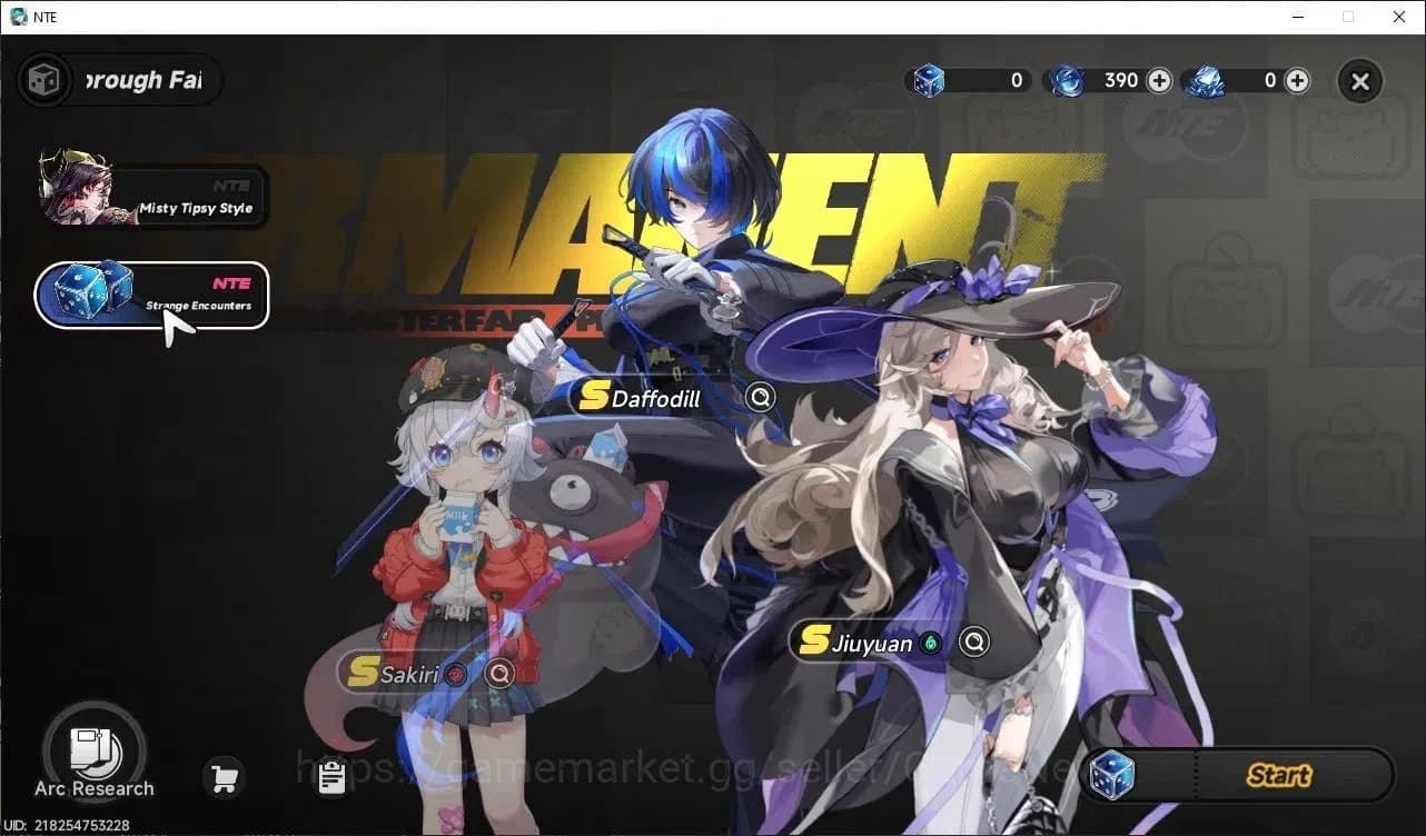 Neverness to Everness Accounts Global NA |HL 3| 2 SSR Hotori, Sakiri + Sign |Sele image 5