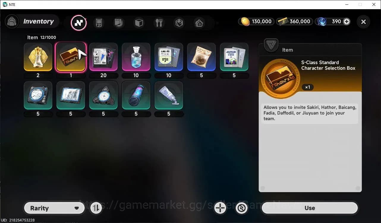 Neverness to Everness Accounts Global NA |HL 3| 2 SSR Hotori, Sakiri + Sign |Sele image 6