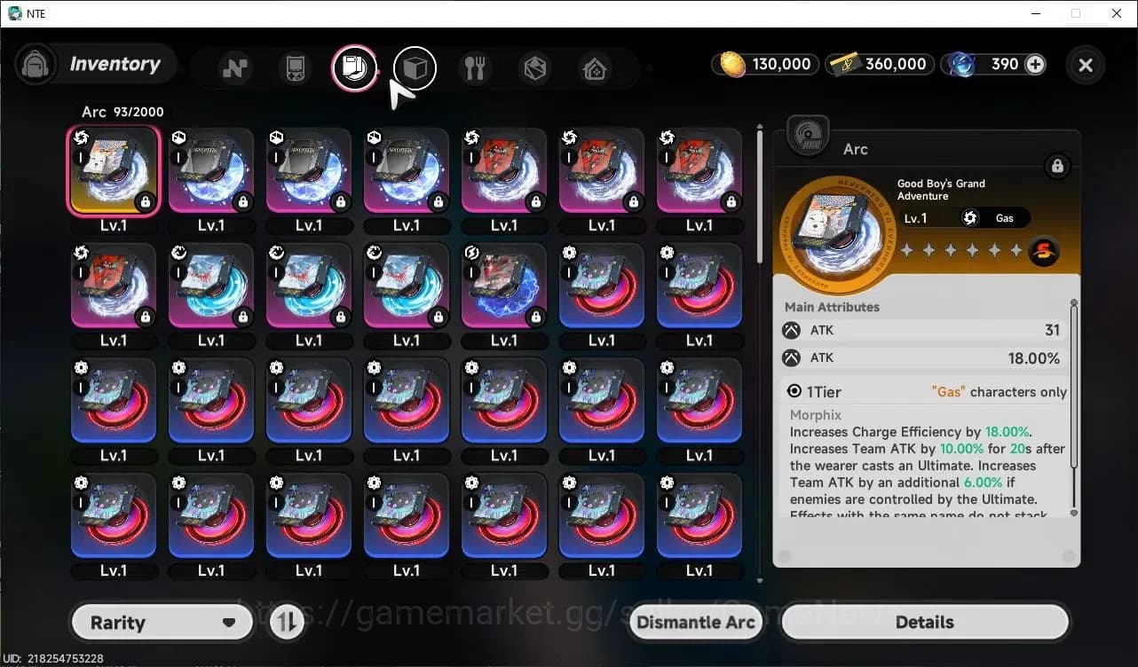 Neverness to Everness Accounts Global NA |HL 3| 2 SSR Hotori, Sakiri + Sign |Sele image 7